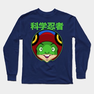 Gatchaman Battle of the Planets - huge head Jinpei Long Sleeve T-Shirt